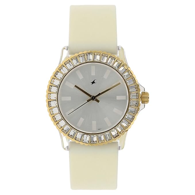 Fastrack Hip Hop Analog White Dial Women's Watch
